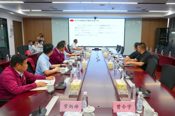 集團黨委書記、董事長沈彬來淮鋼調(diào)研指導